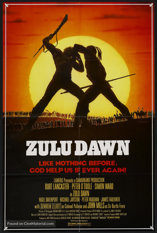 Zulu Dawn - Movie Poster