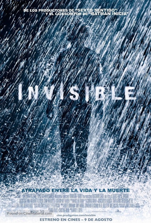 The Invisible - Argentinian Movie Poster