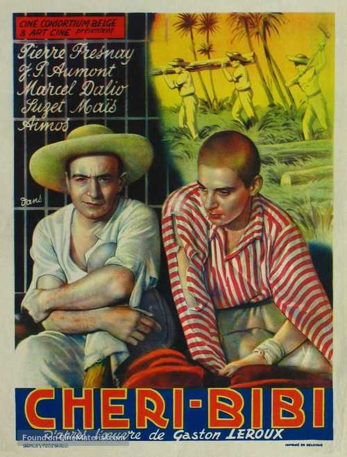 Ch&eacute;ri-Bibi - Belgian Movie Poster