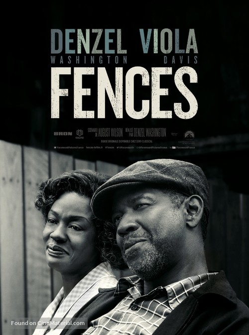 Fences - French Movie Poster
