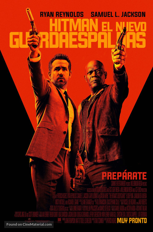 The Hitman&#039;s Bodyguard - Argentinian Movie Poster