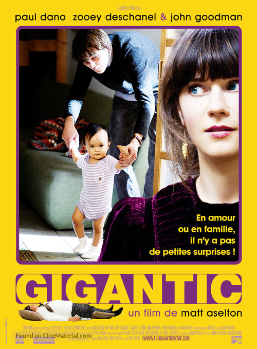 Gigantic - French Movie Poster