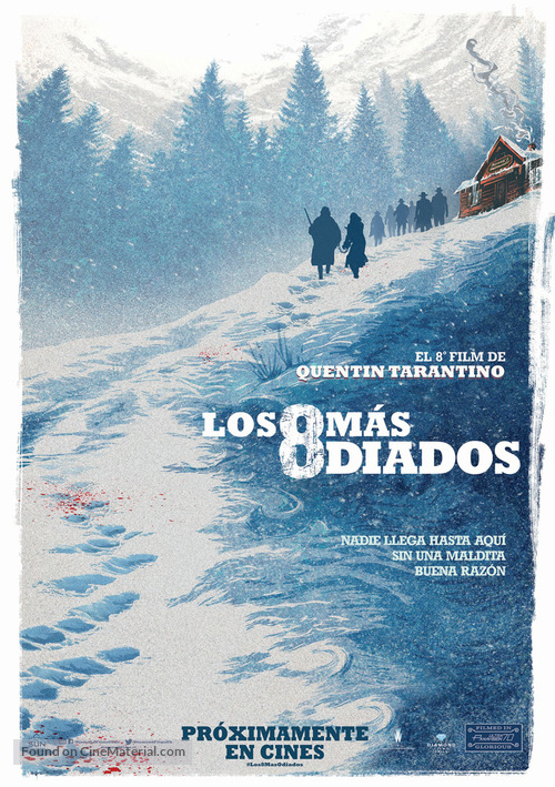 The Hateful Eight - Chilean Teaser movie poster