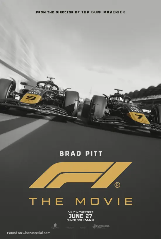 F1 映画　ポスター A new 'F1' movie poster inspired by 'AKIRA'
