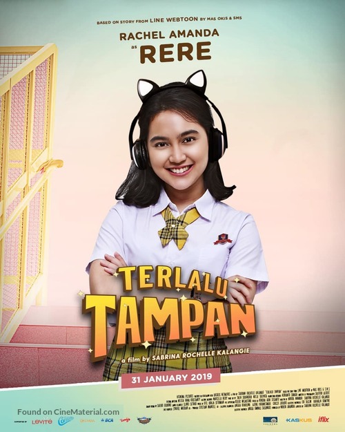 Terlalu Tampan - Indonesian Movie Poster