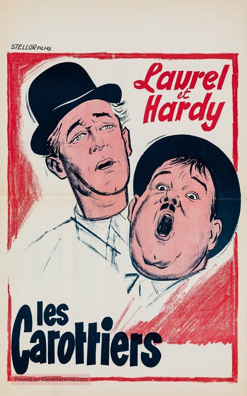 Les carottiers - Belgian Movie Poster