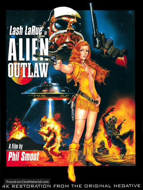 Alien Outlaw - Blu-Ray movie cover