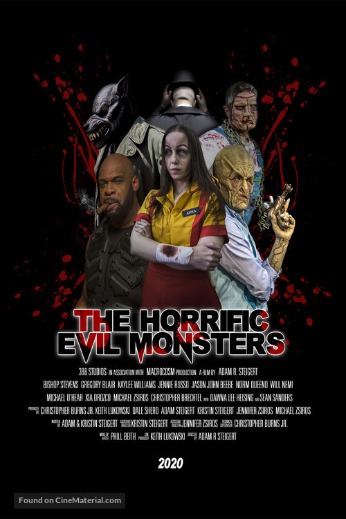 The Horrific Evil Monsters - Movie Poster