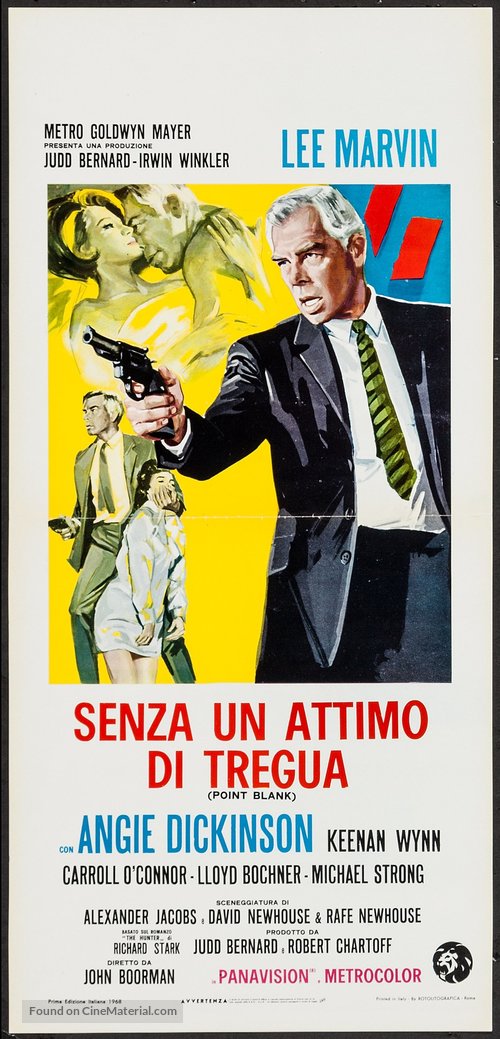 Point Blank - Italian Movie Poster