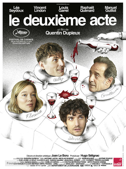 Le deuxi&egrave;me acte - French Movie Poster