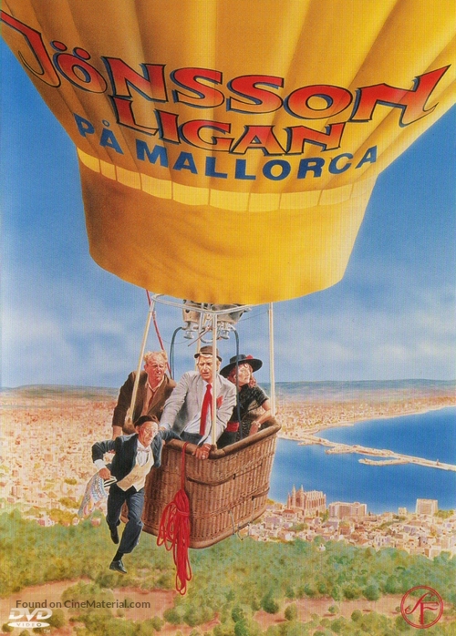 J&ouml;nssonligan p&aring; Mallorca - Swedish DVD movie cover