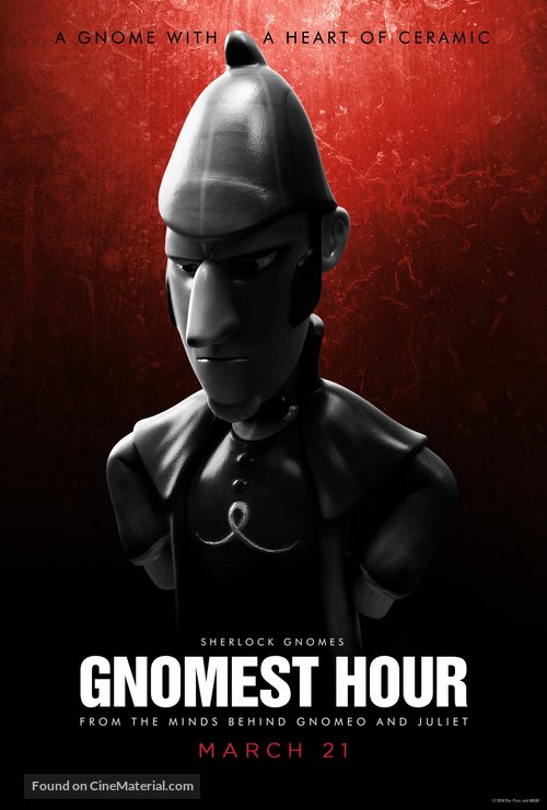 Sherlock Gnomes - Singaporean Movie Poster