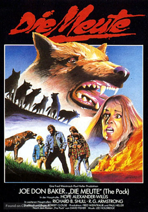 The Pack - German Movie Poster