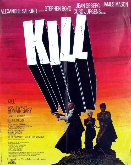 Kill! - French Movie Poster