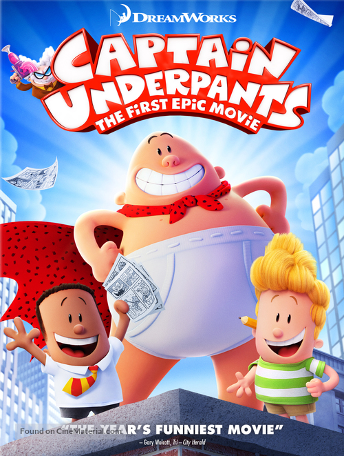 Captain Underpants - Movie Cover