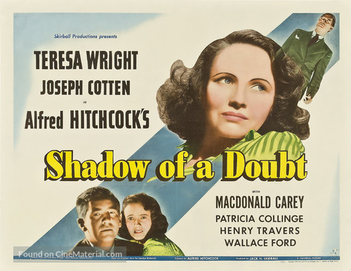 shadow of a doubt (hd, drama, movie, 1943, tv-pg, nr, ***+)