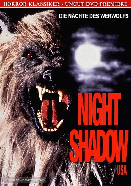 Night Shadow - German DVD movie cover