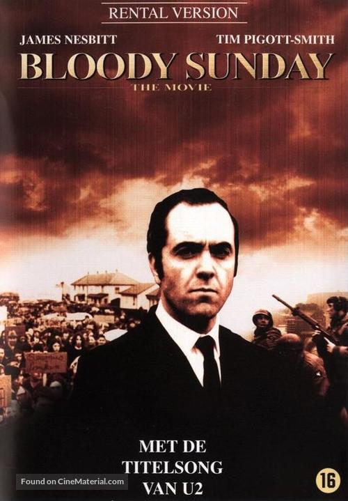 Bloody Sunday - Dutch DVD movie cover