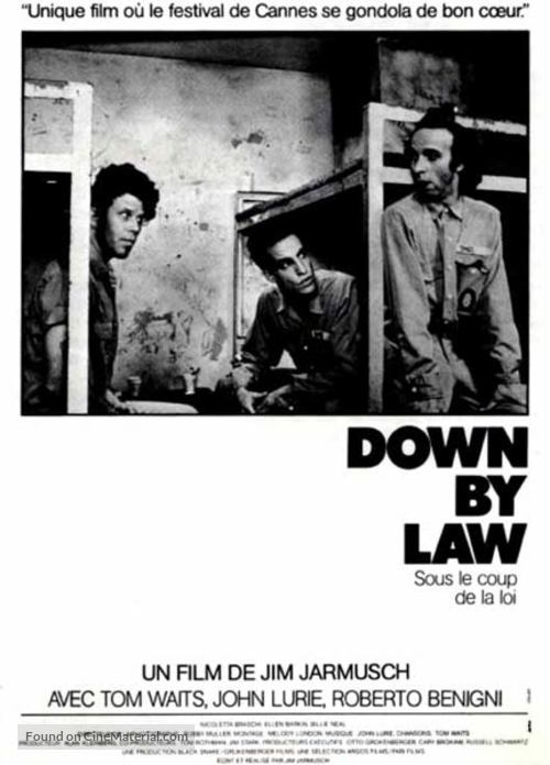 Down by Law - French Movie Poster