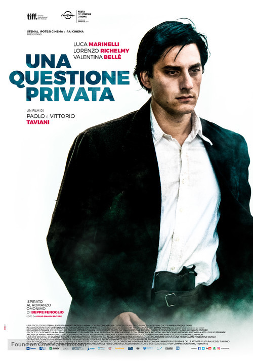 Una questione privata - Italian poster