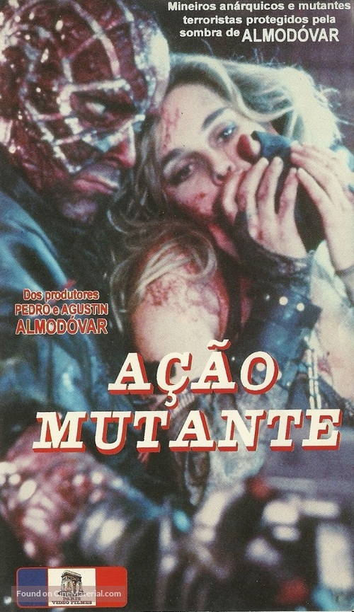 Acci&oacute;n mutante - Brazilian Movie Cover