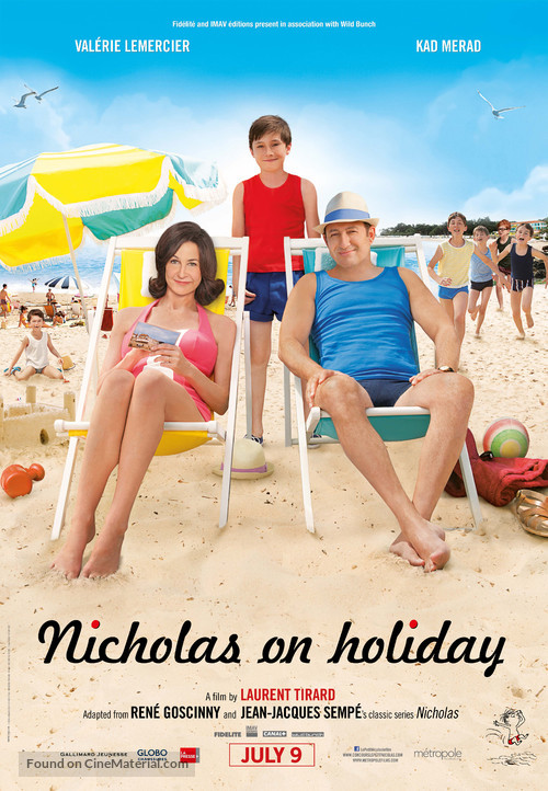 Les vacances du petit Nicolas - Canadian Movie Poster