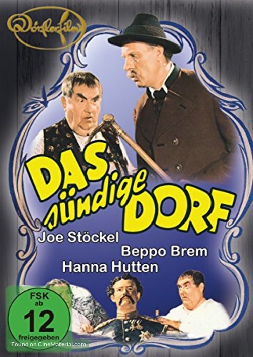 Das s&uuml;ndige Dorf - German Movie Cover