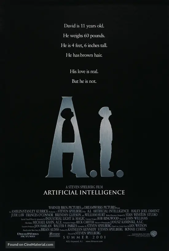 A.I. Artificial Intelligence - Movie Poster