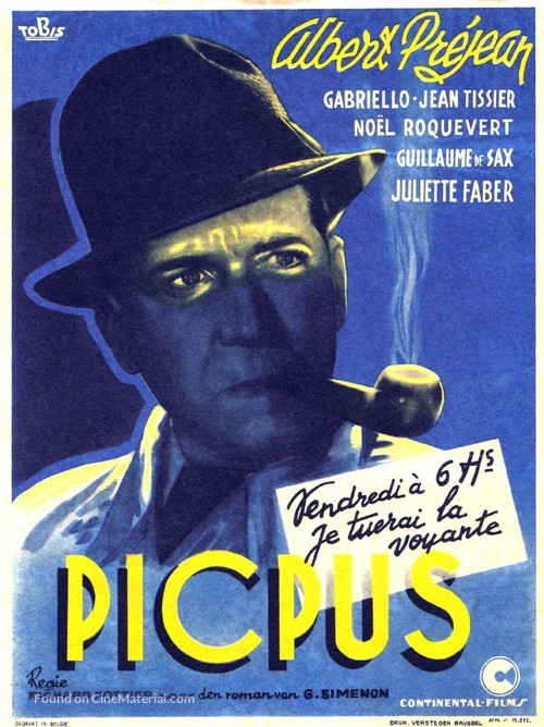 Picpus - Belgian Movie Poster