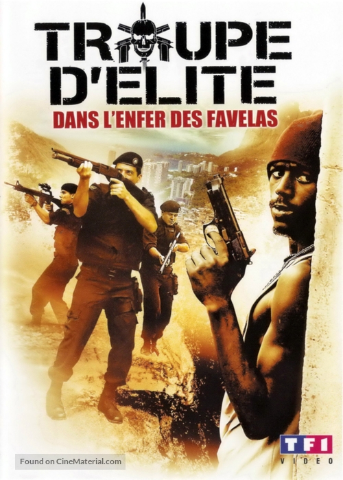 Tropa de Elite - French DVD movie cover