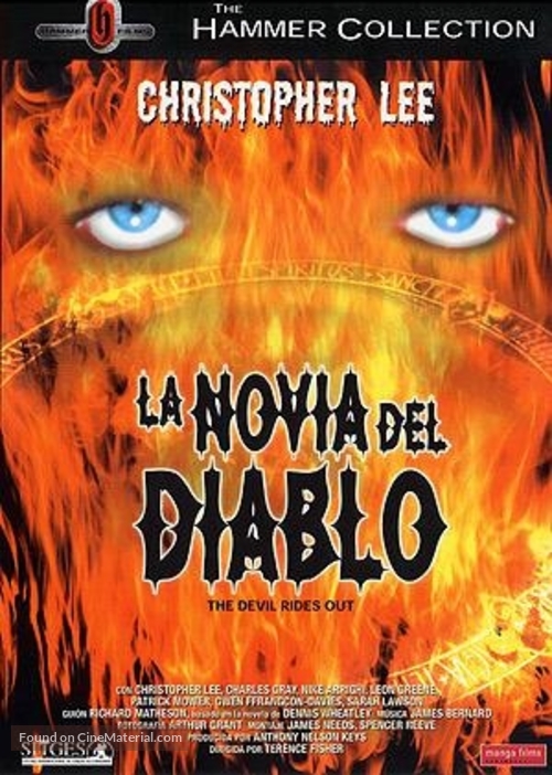 The Devil Rides Out - Spanish Movie Poster