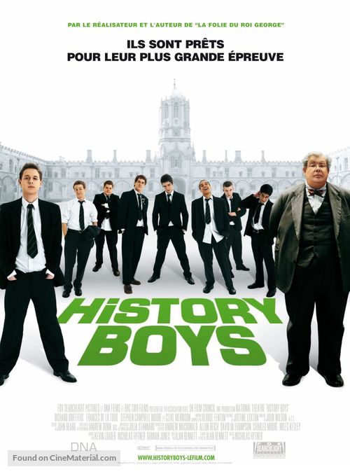 The History Boys - French Movie Poster