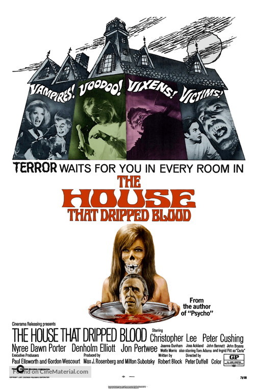 The House That Dripped Blood - British Movie Poster