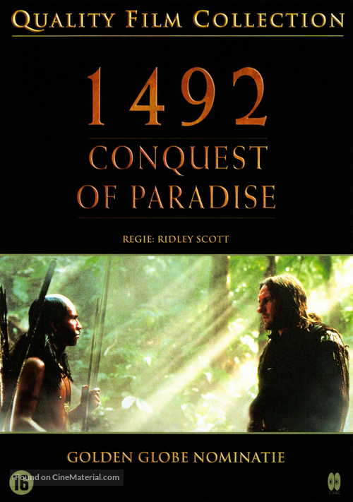 1492: Conquest of Paradise - Dutch DVD movie cover