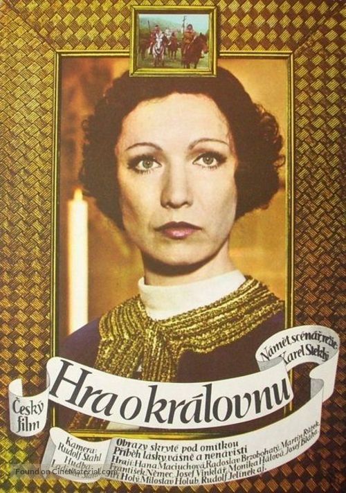 Hra o kr&aacute;lovnu - Czech Movie Poster
