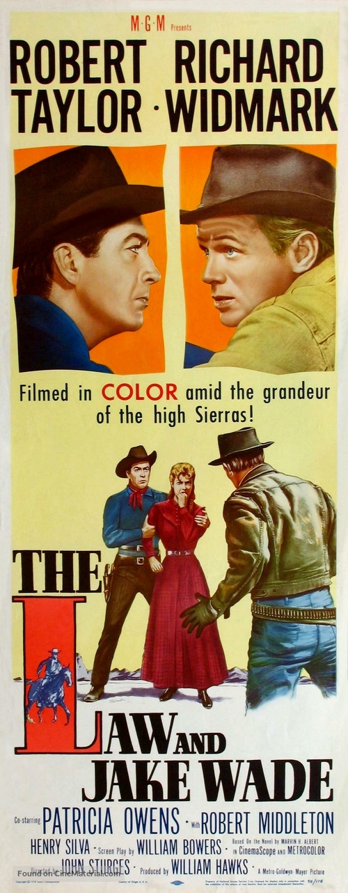 The Law and Jake Wade - Movie Poster