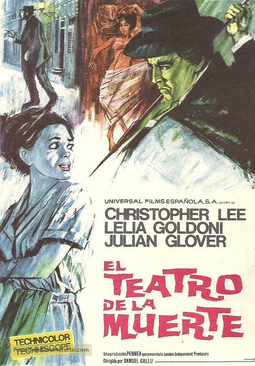 Theatre of Death - Spanish Movie Poster