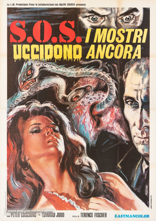 Island of Terror - Italian Movie Poster