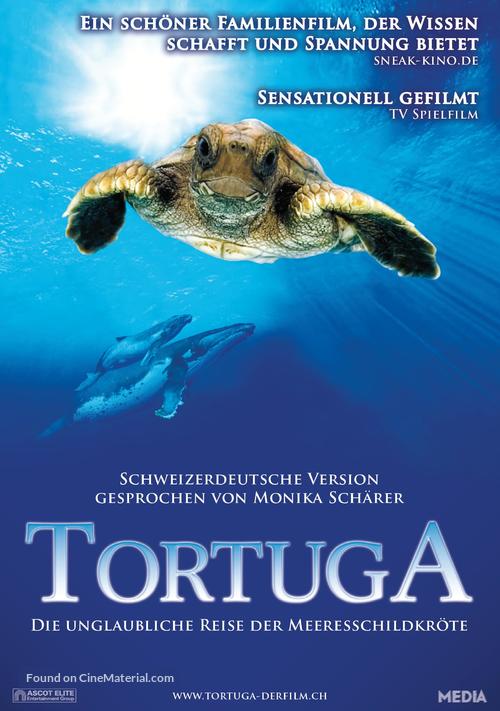 Turtle: The Incredible Journey - Swiss Movie Poster