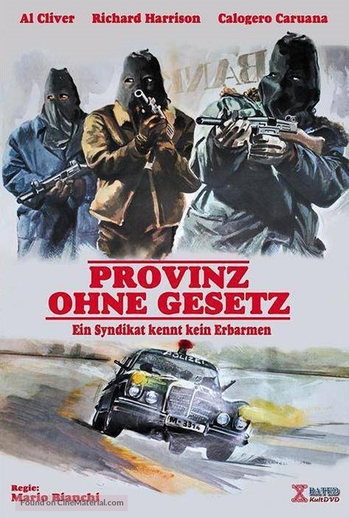 Provincia violenta - German DVD movie cover