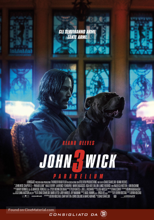 John Wick: Chapter 3 - Parabellum - Italian Movie Poster