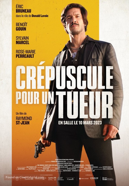 Cr&eacute;puscule pour un tueur - Canadian Movie Poster