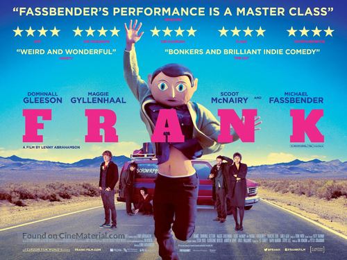 Frank - British Movie Poster
