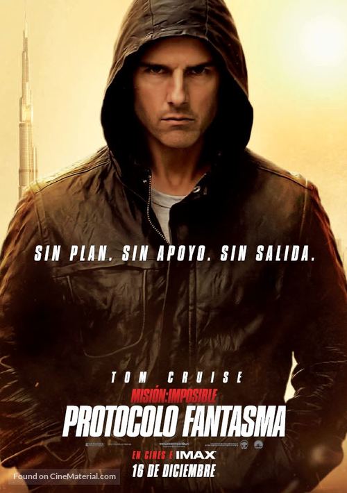 Mission: Impossible - Ghost Protocol - Spanish Movie Poster