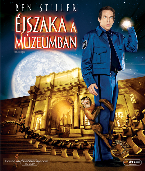 Night at the Museum - Hungarian Blu-Ray movie cover