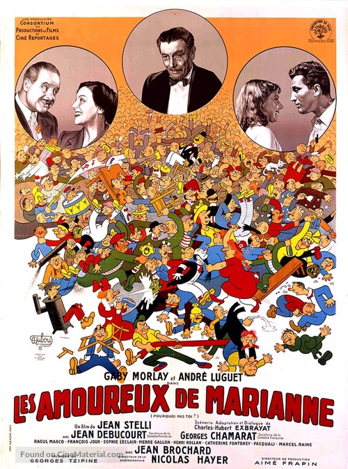 Les amoureux de Marianne - French Movie Poster