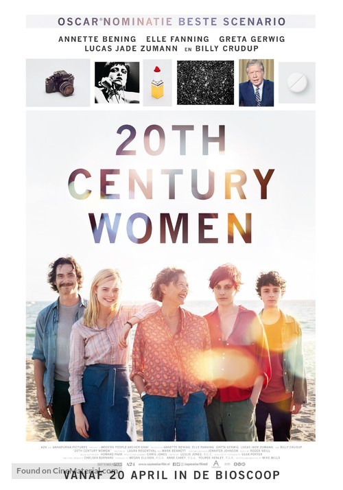 20th Century Women - Dutch Movie Poster