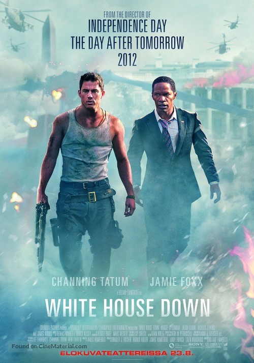 White House Down - Finnish Movie Poster