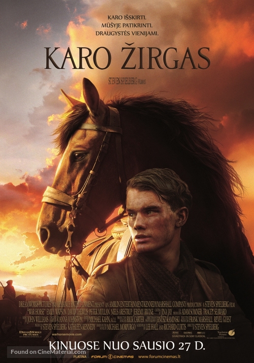 War Horse - Lithuanian Movie Poster