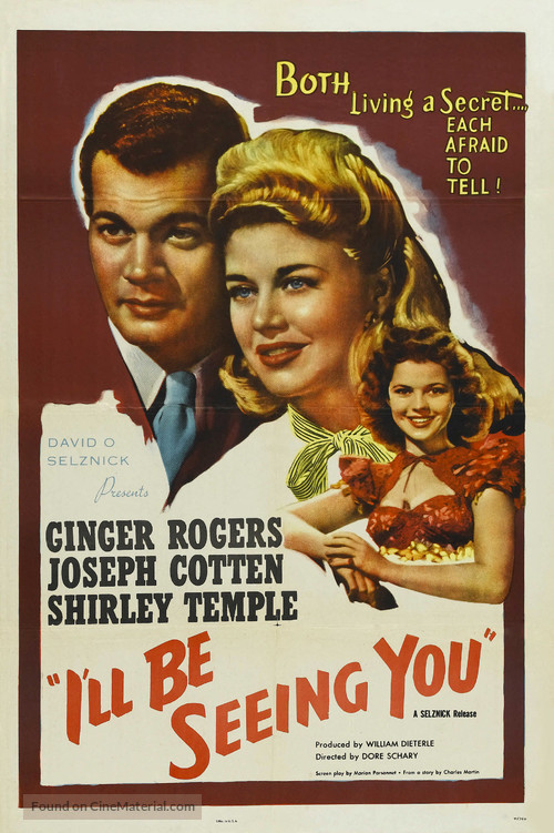 I&#039;ll Be Seeing You - Movie Poster